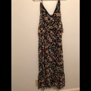 Sezane print dress, size 38
